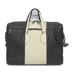 Bottega Veneta Intrecciato Women,Men Leather Handbag,Shoulder Bag Cream,Gray
